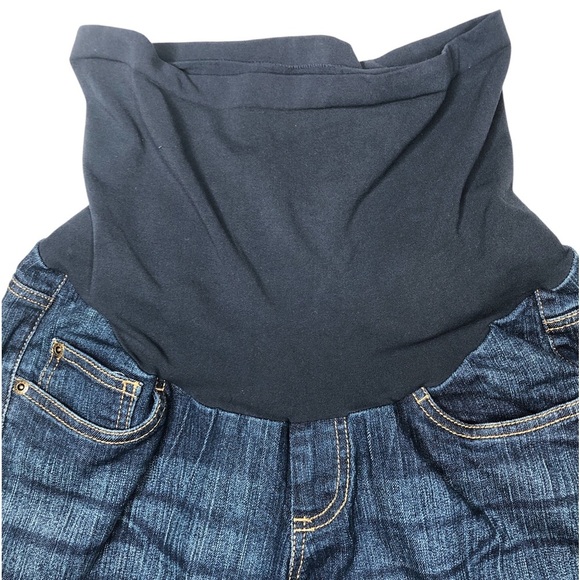 Motherhood Maternity Straight Leg with Belly Band Jeans - Picture 2 of 10